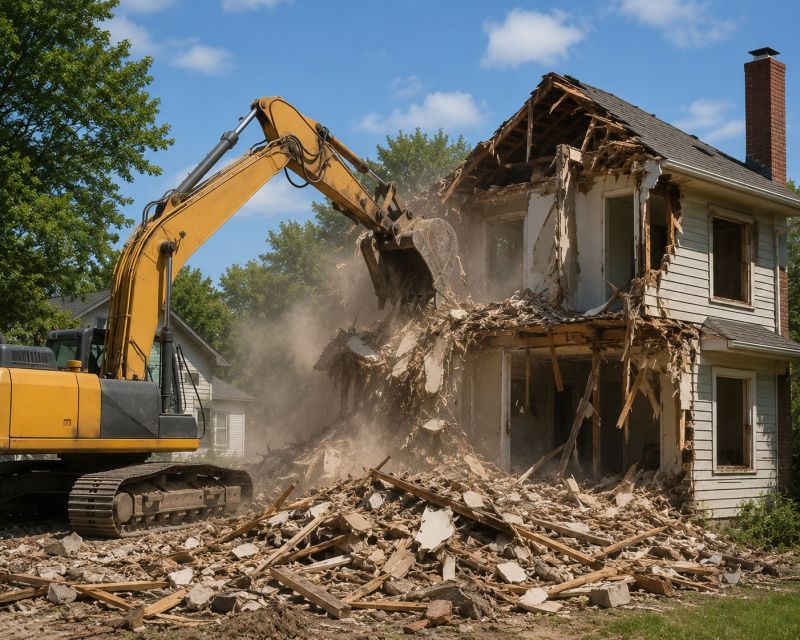 Home Demolition Service in South Houston, TX