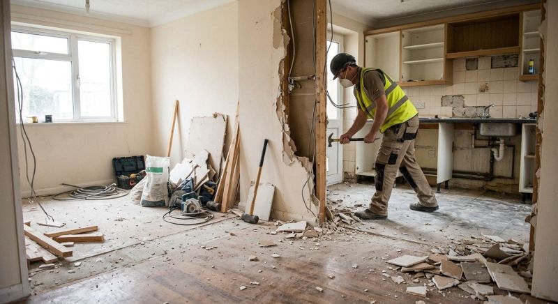 Interior Wall Demolition in Frederick, MD