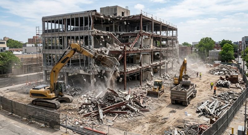 Office Demolition in Sacramento, CA