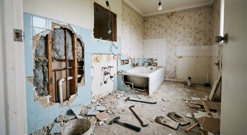 Bathroom Demolition in Frederick, MD