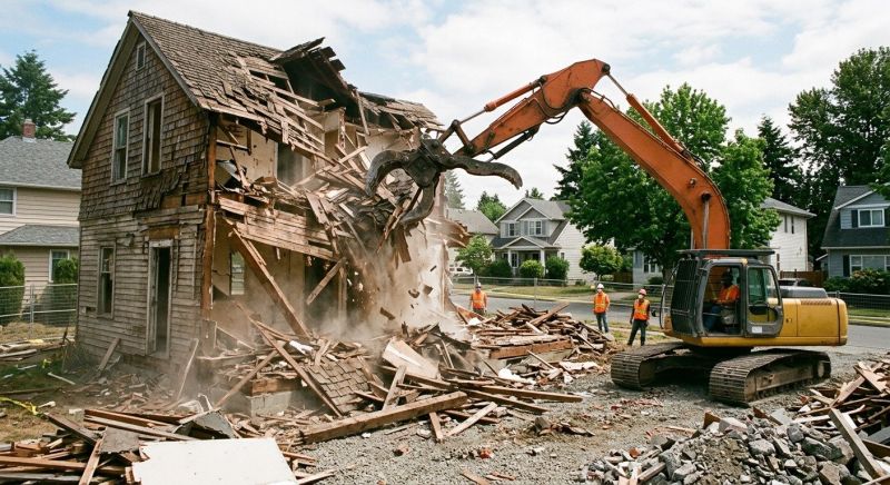 Building Demolition Service in Cypress, TX