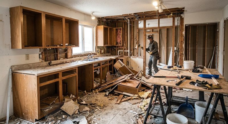 Cabinet Demolition in Bergen County, NJ