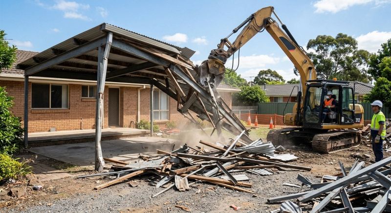 Carport Demolition in Sacramento, CA