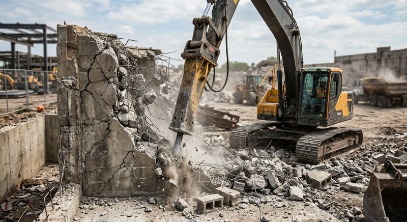 Cement Demolition in Bergen County, NJ