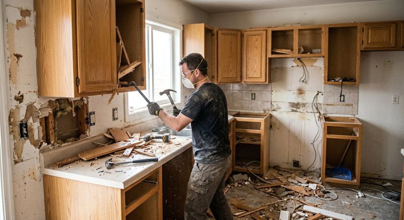 Closet Demolition in Sacramento, CA