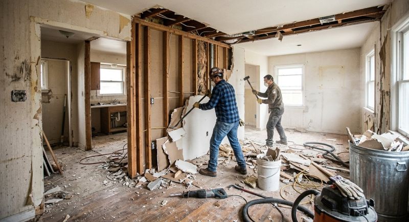 Closet Demolition in Frederick, MD
