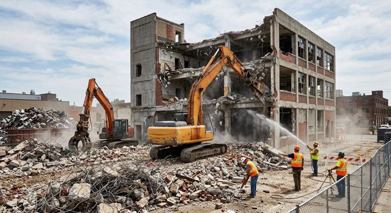 Commercial Demolition Service in Bergen County, NJ