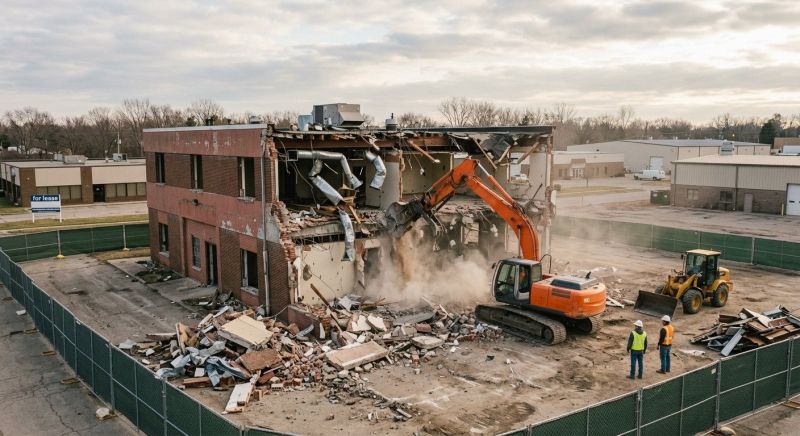 Commercial Property Demolition in Bergen County, NJ