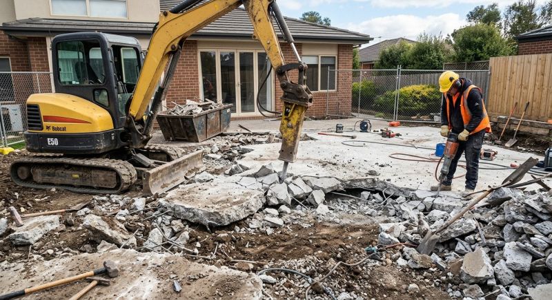 Concrete Breaking Service in Sacramento, CA