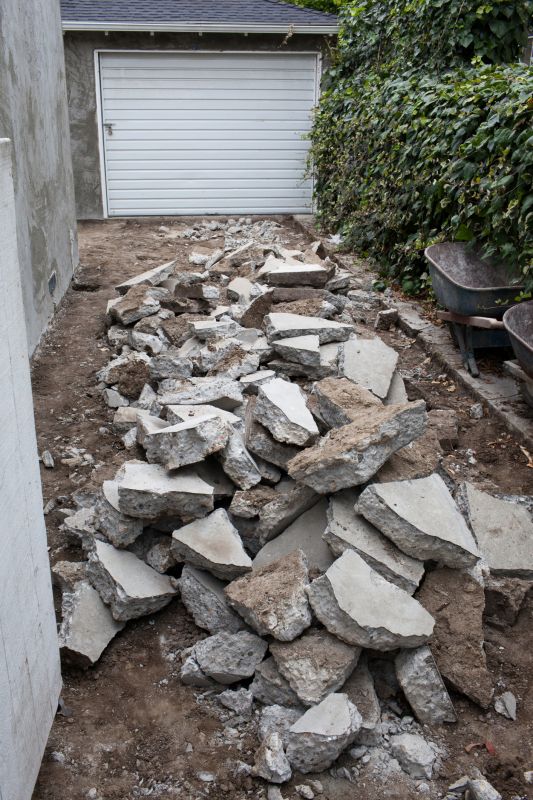 Concrete Steps Demolition in Bergen County, NJ