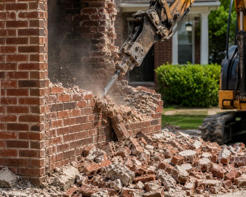 Concrete Wall Demolition in Sacramento, CA