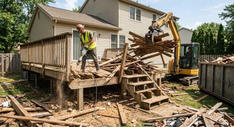 Deck Removal Service in Sacramento, CA