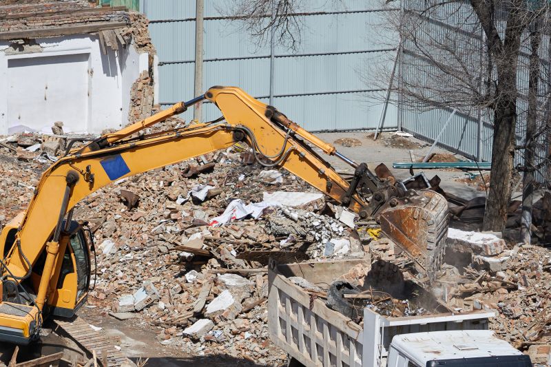 Demolition Debris Removal in Madison, WI