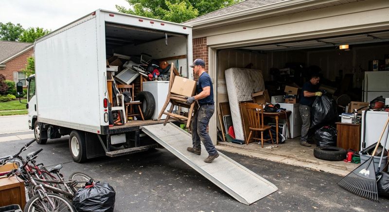 Garage Junk Hauling in Charlotte, NC