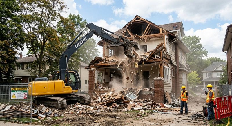 House Wrecking in Beaumont, TX