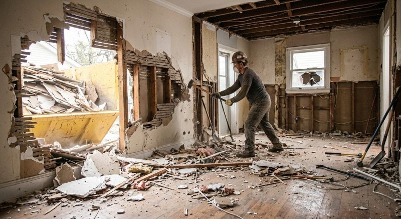 Interior Renovation Demolition in Sacramento, CA