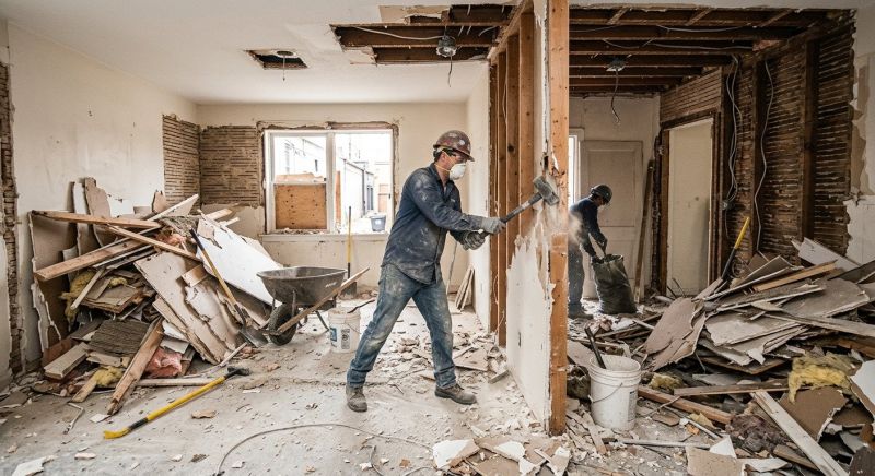 Interior Wall Demolition in Sacramento, CA