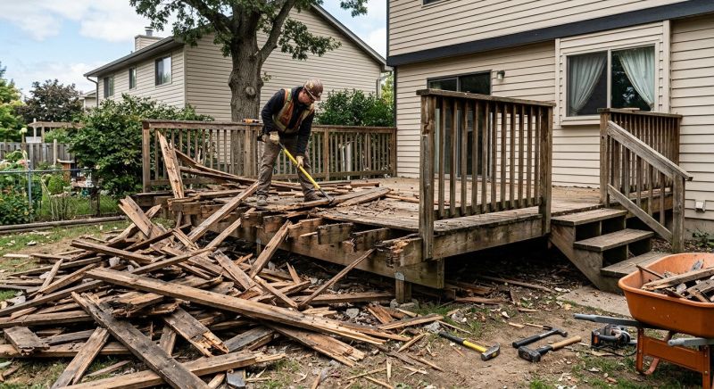 Lanai Removal in Bergen County, NJ