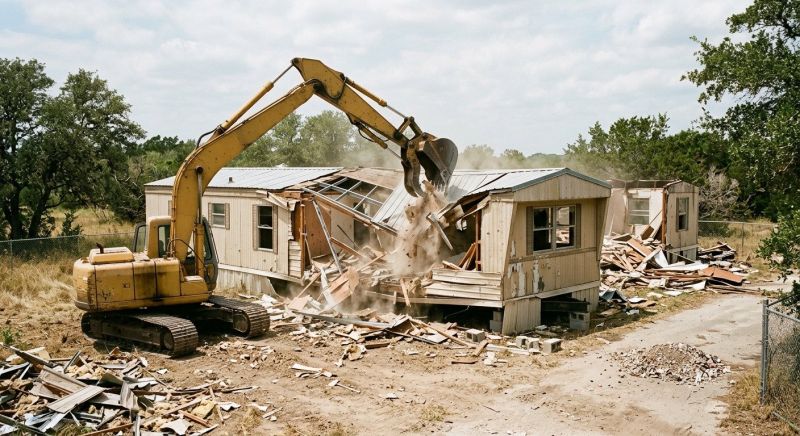 Mobile Home Demolition in Bergen County, NJ