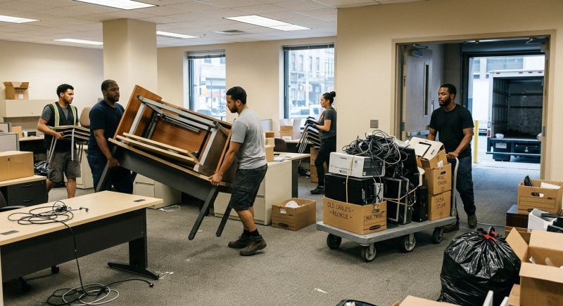 Office Furniture Removal in Roseville, CA