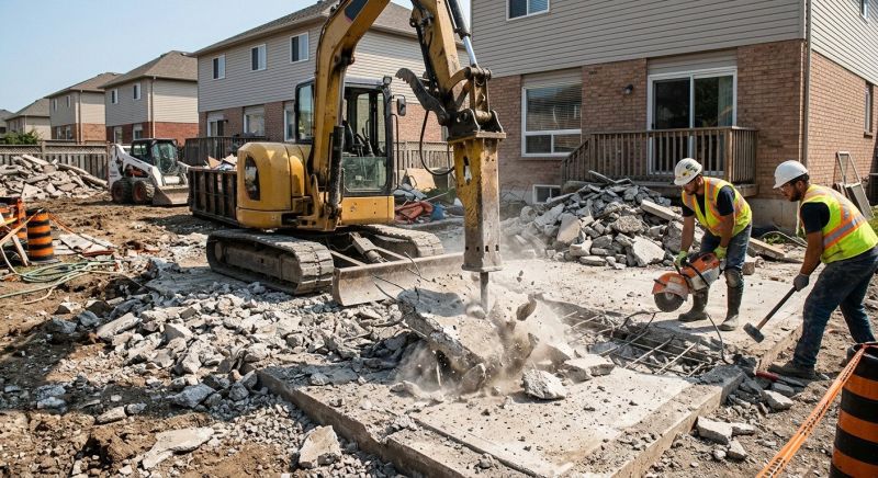 Patio Demolition Service in Bergen County, NJ