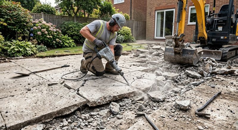 Patio Demolition Service in Bergen County, NJ