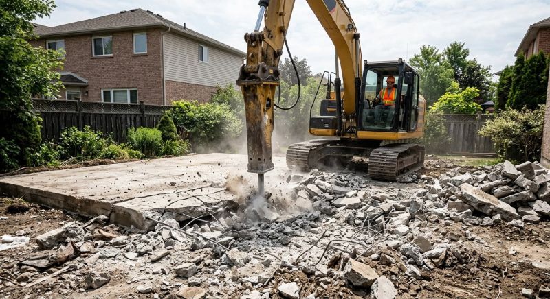 Patio Demolition Service in Sacramento, CA