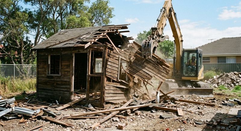 Shed Demolition in Bergen County, NJ